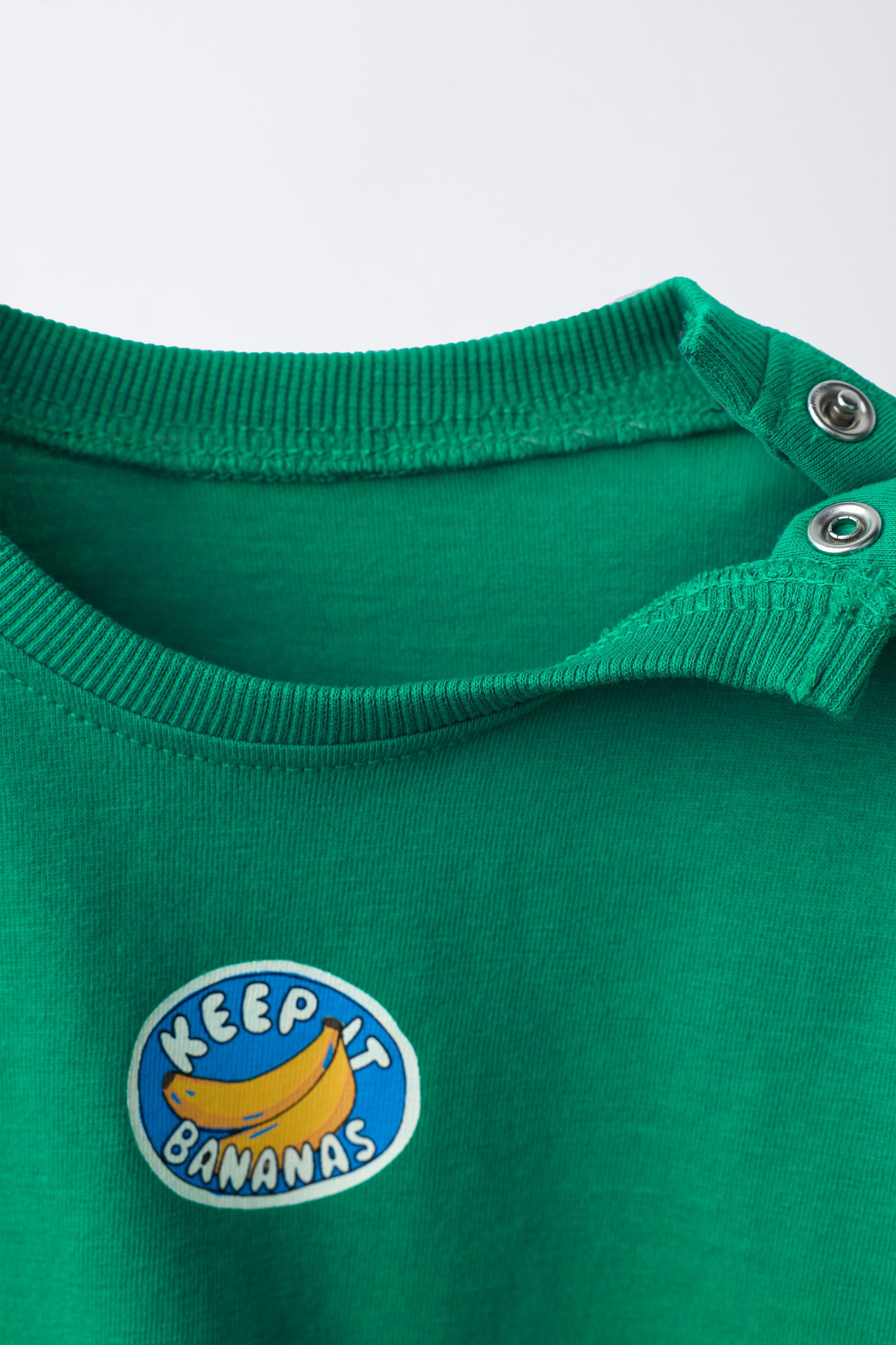 TWO-PACK OF BASIC AND PRINTED T-SHIRTS